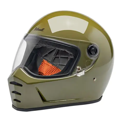 Biltwell Lane Splitter Casque | Vert Olive