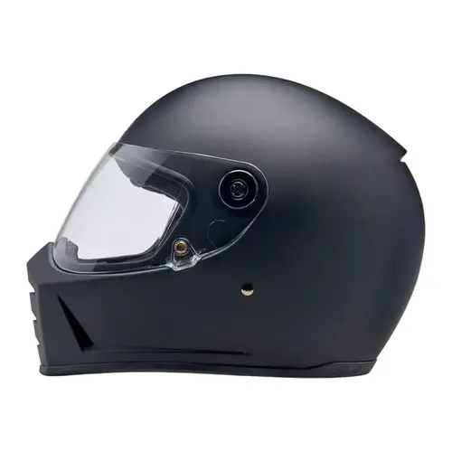 Biltwell Lane Splitter Helmet | Flat Black