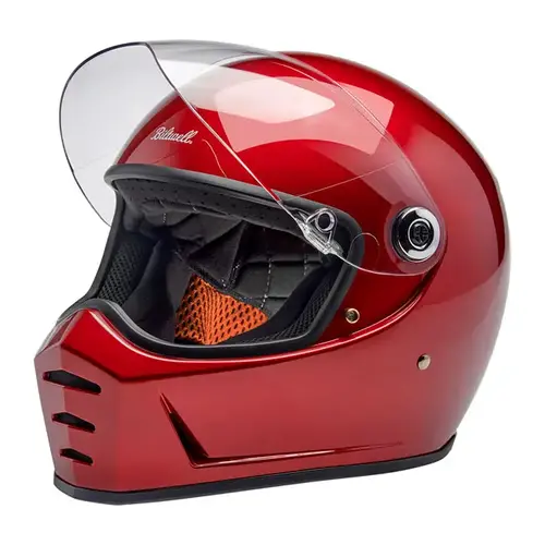 Biltwell Lane Splitter Helm | Kirsche Rot