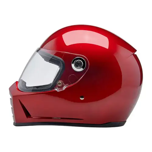 Biltwell Lane Splitter Helmet | Cherry Red