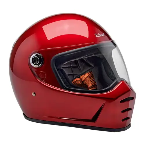 Biltwell Lane Splitter Helm | Kirsche Rot