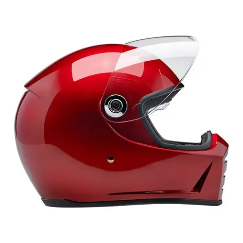 Biltwell Casque Lane Splitter | Rouge cerise