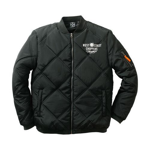 West Coast Choppers Veste Rigide | Noir | Choisir La Taille