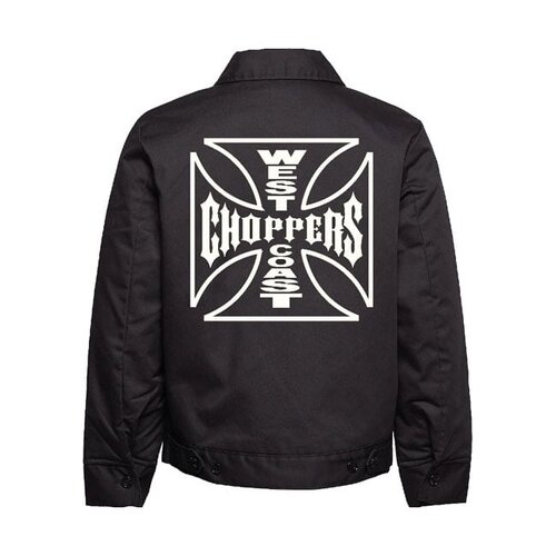 West Coast Choppers Veste De Travail Doublée OG | Noir | Choisir La Taille
