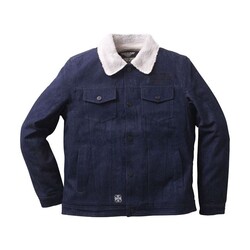 Denim Jack Met Sherpavoering | Blauw | Kies De Maat