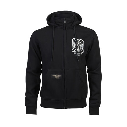 West Coast Choppers Sweat À Capuche Zippé OG ATX | Noir | Choisir La Taille
