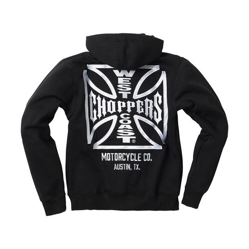 West Coast Choppers OG ATX-Hoodie Met Rits | Zwart | Kies De Maat