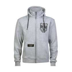 OG ATX-Hoodie Met Rits | Grijs Gemêleerd | Kies De Maat