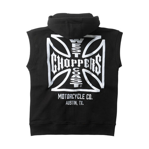 West Coast Choppers OG ATX  Weste | Schwarz | Größe Auswählen
