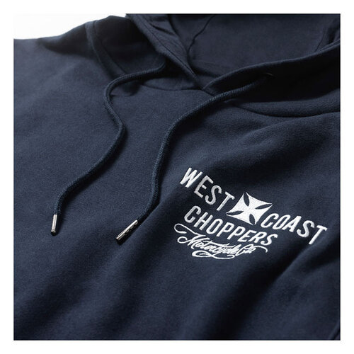 West Coast Choppers Frisco Kapuzenpullover | Marine | Größe Auswählen