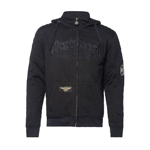 West Coast Choppers Por Vida Riding Sweat À Capuche | Fibre D'Aramide | Choisir La Taille