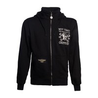 Hoodie Met Hoge Snelheid En Ritssluiting | Zwart | Kies De Maat