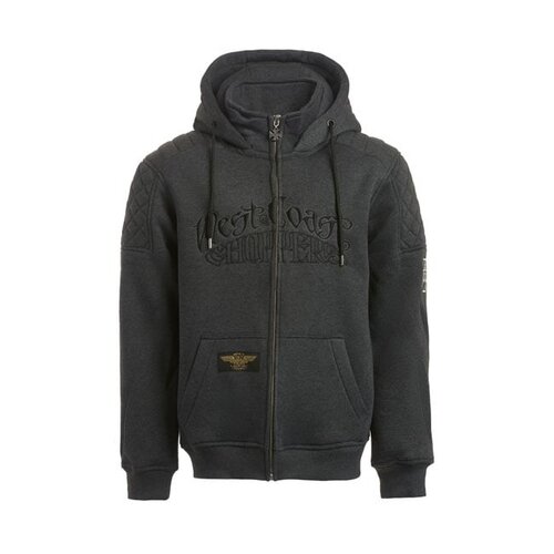 West Coast Choppers Choppers Por Vida Sweat À Capuche Zippé | Gris | Choisir La Taille