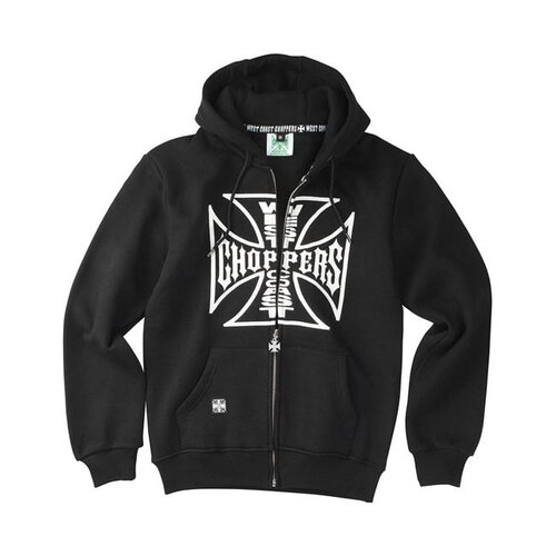 West Coast Choppers Sweat À Capuche Zippé Avec Logo OG | Noir | Choisir La Taille