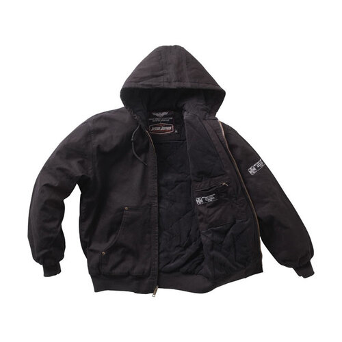 West Coast Choppers Veste De Travail En Toile Robuste | Noir | Choisir La Taille