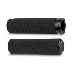 Ness Knurled Fusion Grips | Black