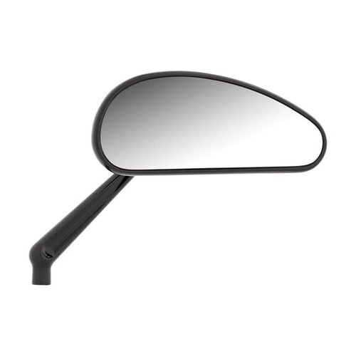 Arlen Ness Ensemble De Miroirs Forgés À Courant Descendant | Tout Noir