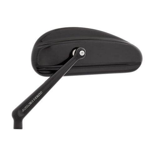 Arlen Ness Downdraft Forged Mirror Set | All Black