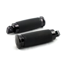 Folding Foot Pegs Custom Contour | Black Anodized