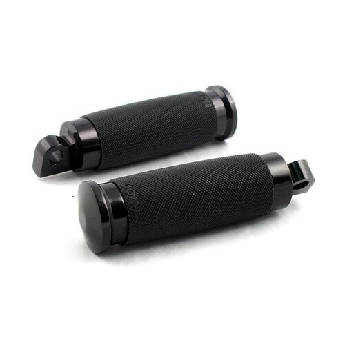 Avon Folding Foot Pegs Custom Contour | Black Anodized