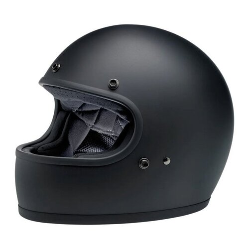 Biltwell Gringo Casque Plat |  Noir