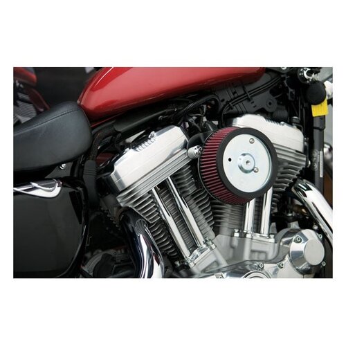 Arlen Ness Stage 1 Big Sucker Air Cleaner Kit | OEM Cover