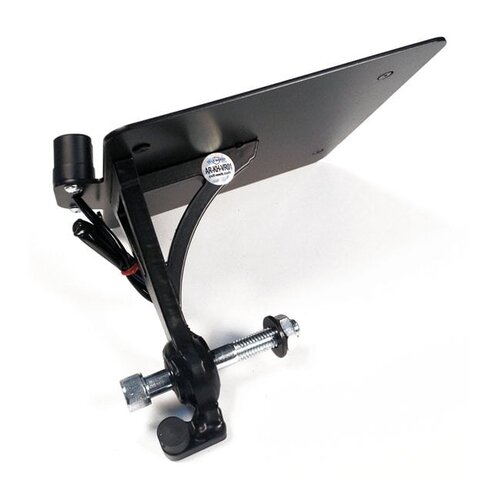 Cult-Werk Side Mount License Plate Bracket | Germany | Gloss Black