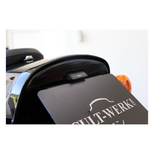 Cult-Werk Center License Plate Bracket | Black