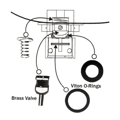 FUEL Kit De Reconstruction De Clapet Anti-Retour