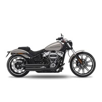 Fusion Long 2-2 Pot D'Échappement Noir | Short Coupe Droite