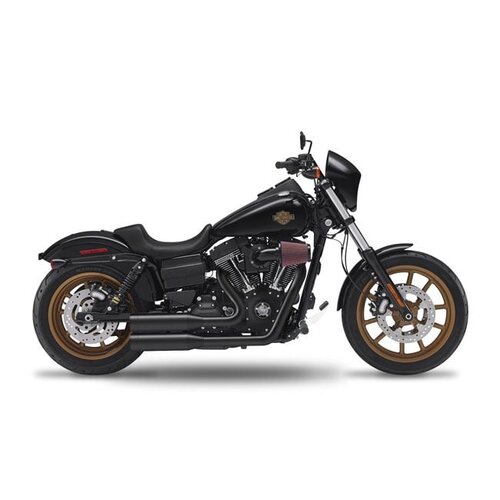 2in2 3 Inch Shotgun-Low Adjustable Exhaust | Matt Black