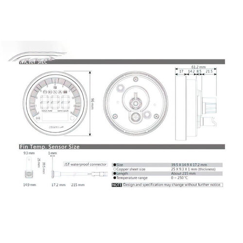 KOSO DL-04 Compteur Multifonction | BMW R nineT