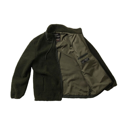 West Coast Choppers Veste Polaire Anvil | Vert Olive | Choisir La Taille
