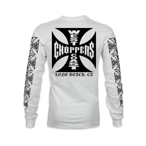 West Coast Choppers OG LBC Lange Mouw | Wit | Kies De Maat
