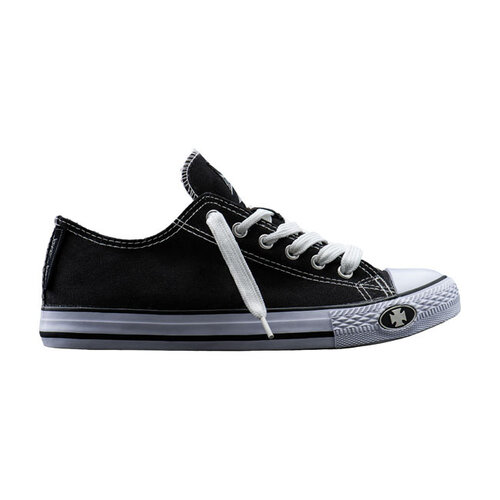West Coast Choppers Chaussures Basses Warrior | Noir | Choisir La Taille