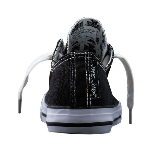 West Coast Choppers Warrior Low-Tops-Schuhe | Schwarz | Größe Auswählen