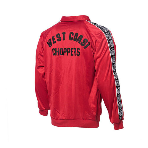 West Coast Choppers OG Trainingsjacke | Rot | Größe Auswählen