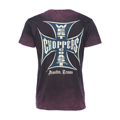 West Coast Choppers T-Shirt Classique OG Vintage | Bordeaux | Choisir La Taille