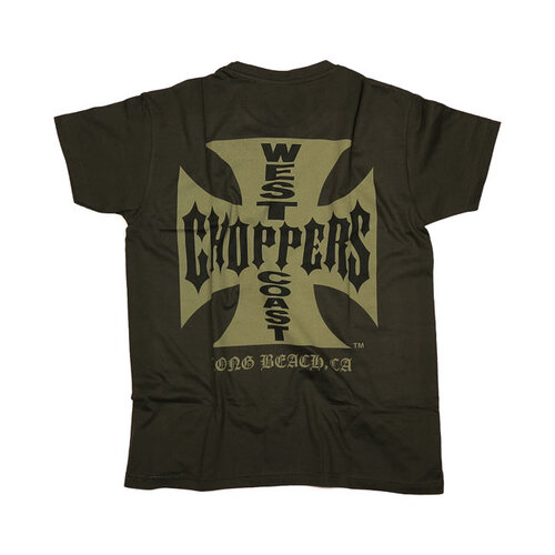 West Coast Choppers OG Classic T-Shirt | Solid Khaki | Choose Size