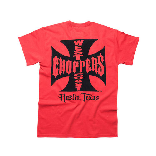 West Coast Choppers T-Shirt OG ATX | Rouge | Choisir La Taille