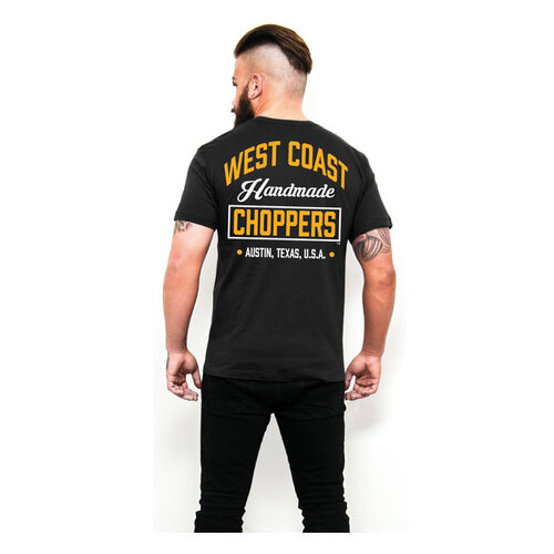 West Coast Choppers Handgemaakte Choppers T-Shirt | Zwart | Kies De Maat