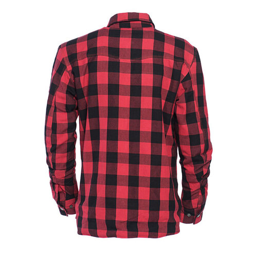 West Coast Choppers Chemise En Flanelle D'Équitation Dominator Ce Appr. | Rouge/Noir | Choisir La Taille