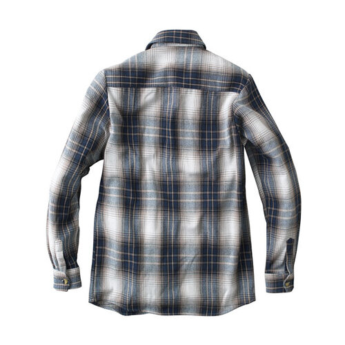 West Coast Choppers Chemise Montante | Marron/Bleu | Choisir La Taille