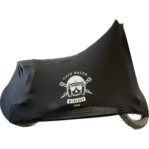 MCU Indoor-Motorradabdeckung | Schwarz mit Logo