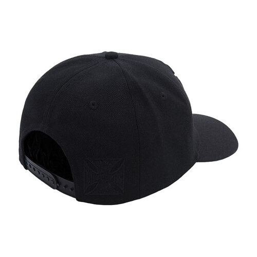 West Coast Choppers Toon Op Toon OG Klassieke Ronde Bill-Snapback Cap | Zwart