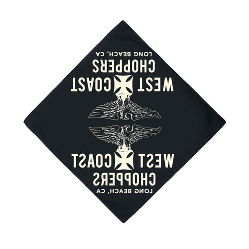 West Coast Choppers Bandana Aigle | Noir