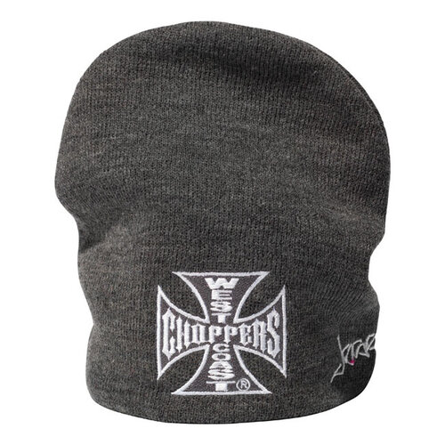 West Coast Choppers OG Classic Basic Beanie | Schwarz Oder Grau