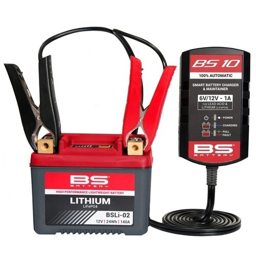 BS Battery Chargeur de batterie / chargeur de maintien BS10 6V/12V 1A