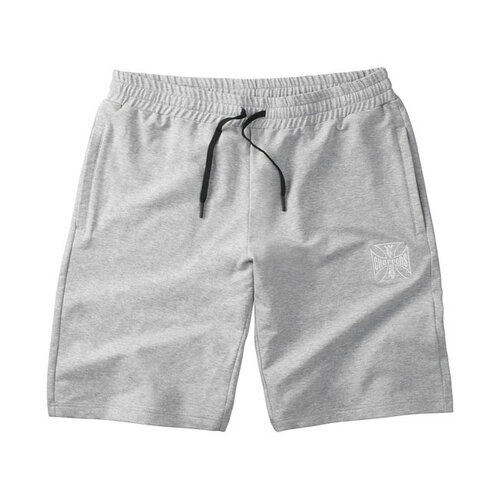 West Coast Choppers Foolproof Korte Broek | Grijs Gemêleerd | Kies De Maat