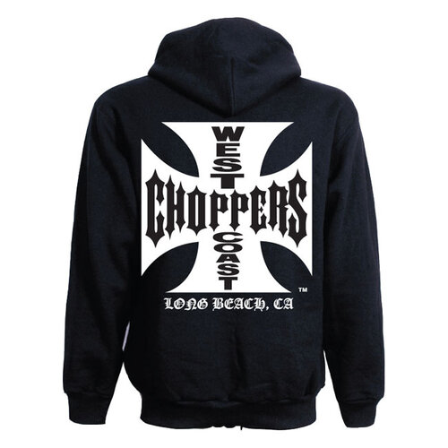 West Coast Choppers OG Classic Zip Hoodie | Black | Choose Size
